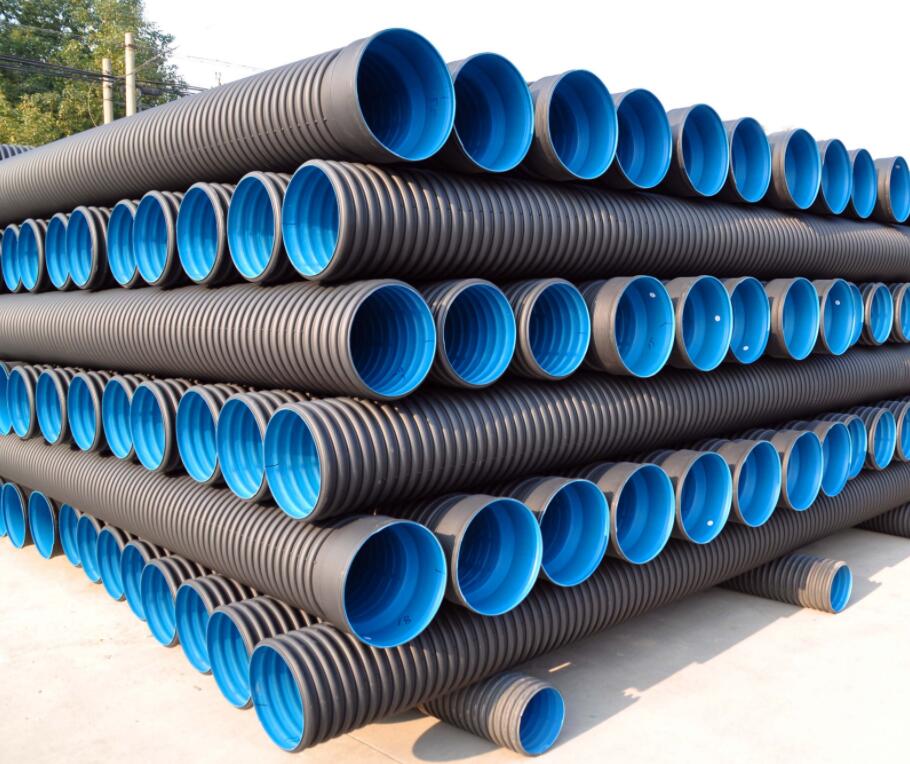 高密度聚乙烯（HDPE)雙壁波紋管具有優(yōu)異的化學(xué)穩(wěn)定性、耐老化及耐環(huán)境應(yīng)力開裂的性能